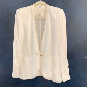 Helmut Lang silk blazer